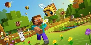 Minecraft: отец учит сына читать с помощью игры